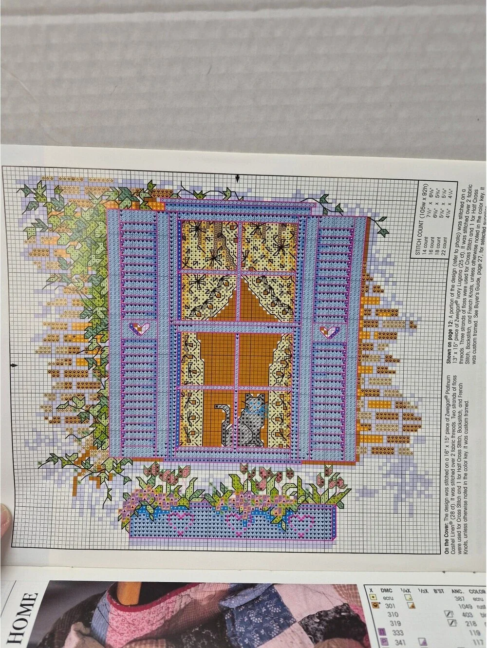 For the Love of Cross Stitch Magazine March 2000 A 'Purr-fect' Welcome Home J282